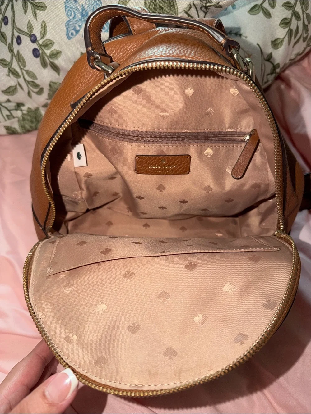 kate spade compact leather